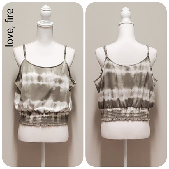 [love, fire] Juniors Elastic Bottom Tank - Picture 2 of 8